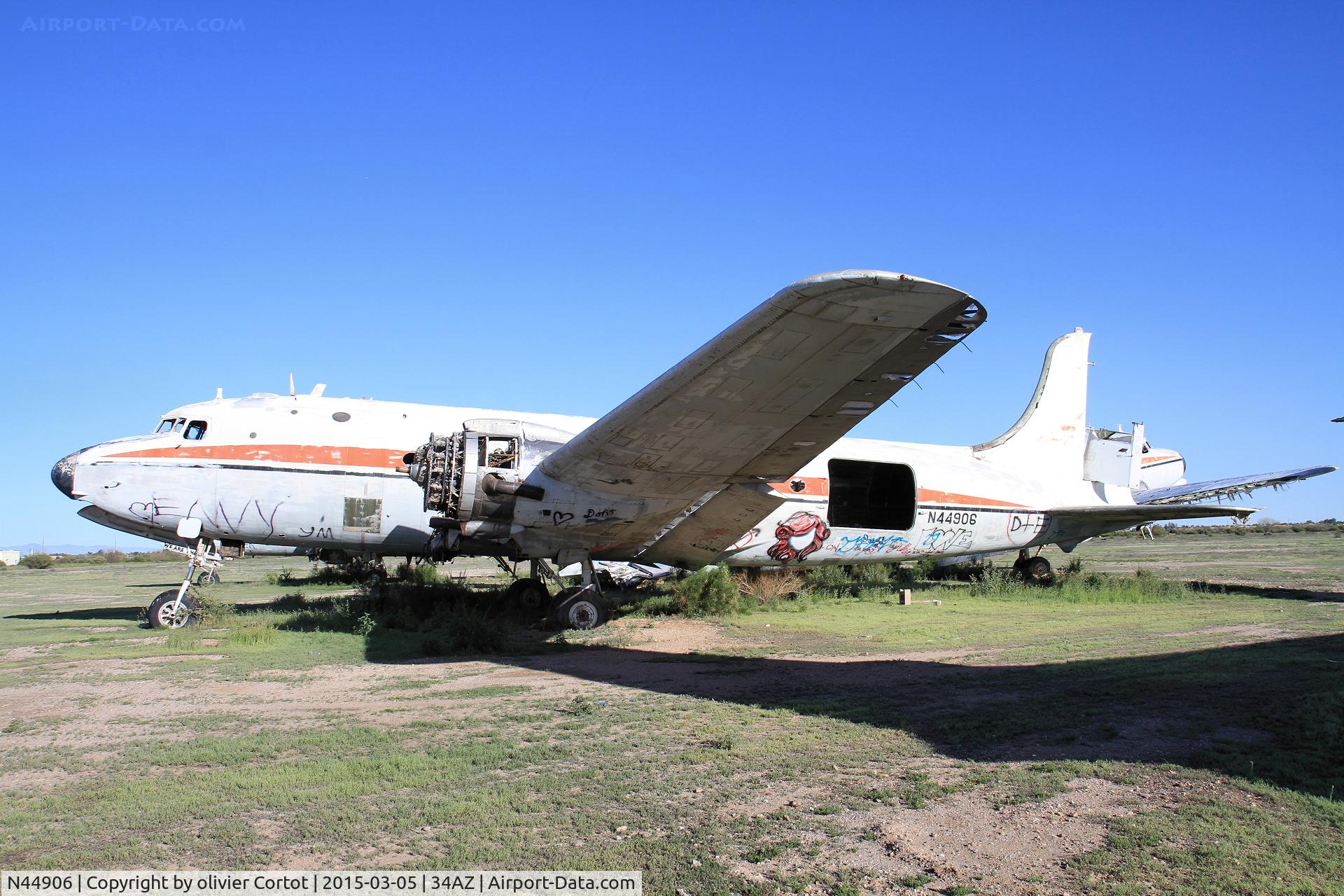N44906, 1944 Douglas C-54B Skymaster C/N 18388, getting worse as time goes by