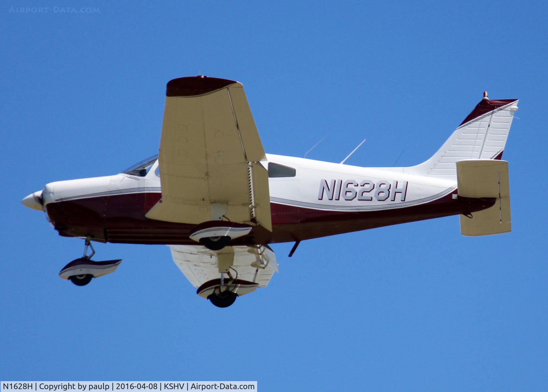 N1628H, 1977 Piper PA-28-161 Warrior C/N 28-7716029, At Shreveport Regional.