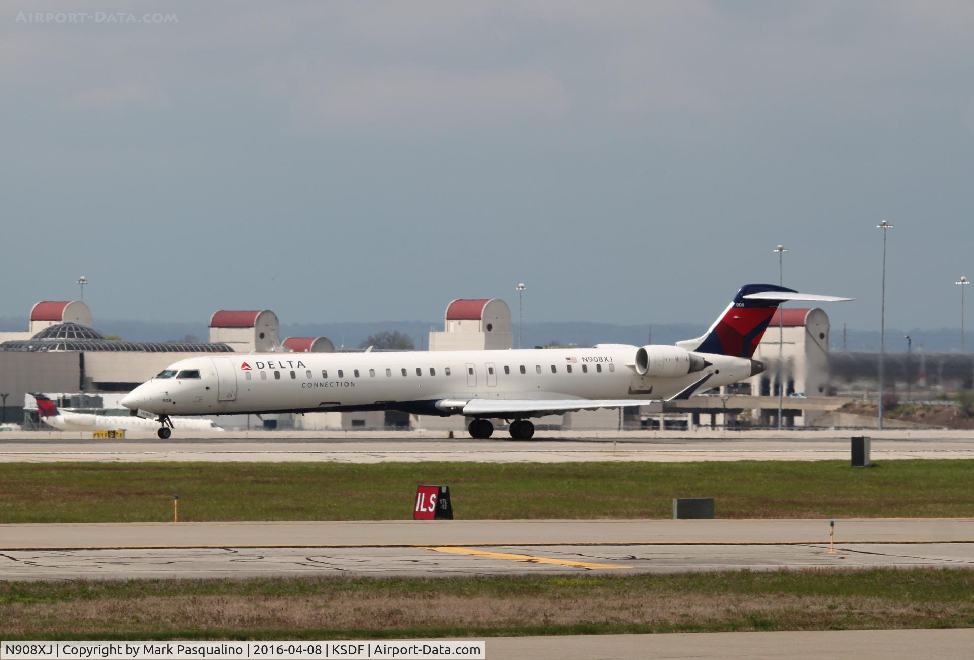 N908XJ, 2007 Bombardier CRJ-900ER (CL-600-2D24) C/N 15140, CL600-2D24