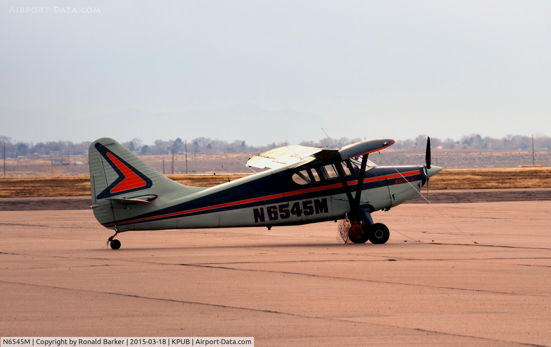 N6545M, 1948 Stinson 108-3 Voyager C/N 108-4545, Pueblo