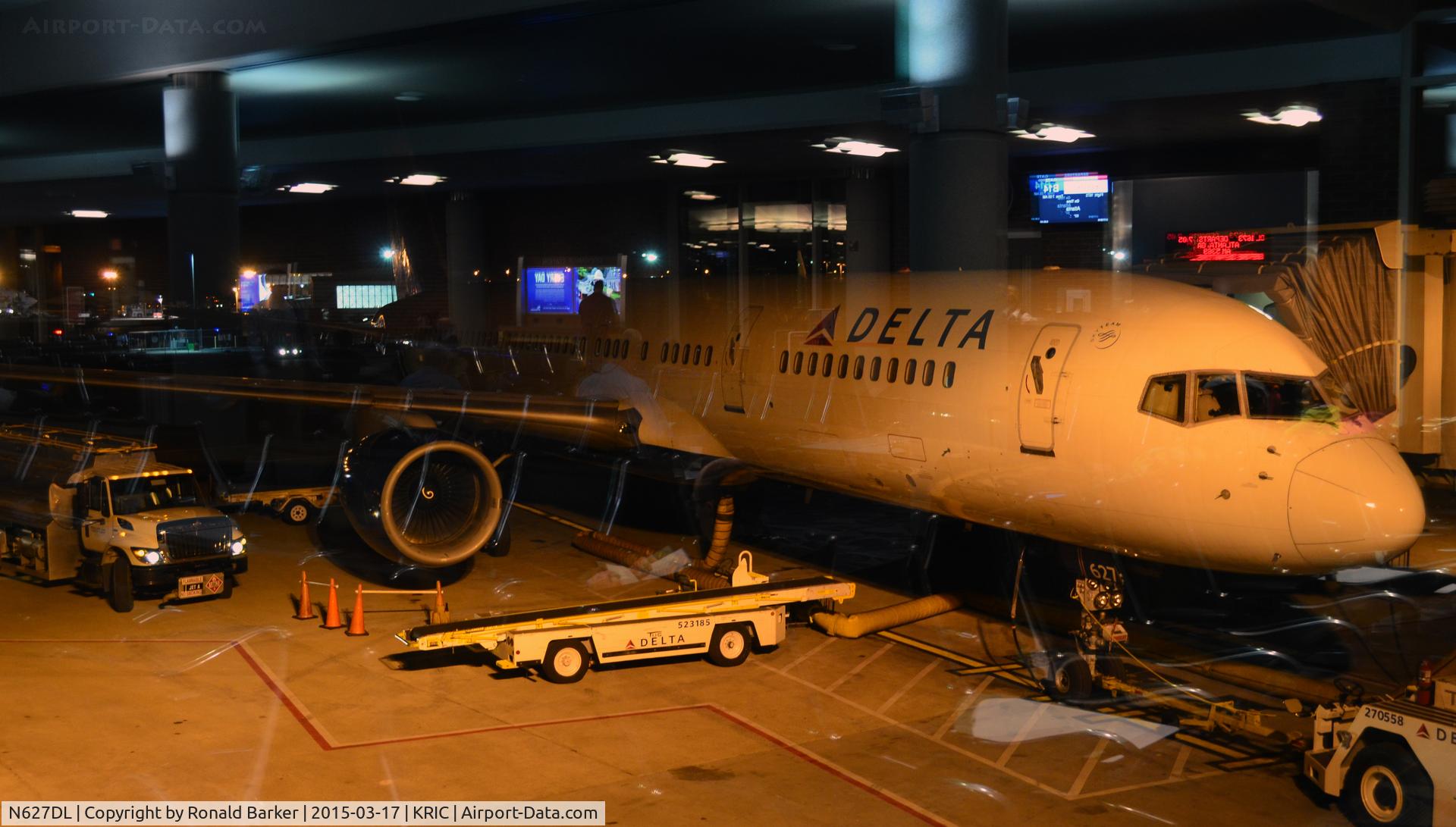 N627DL, 1987 Boeing 757-232 C/N 22917, Richmond