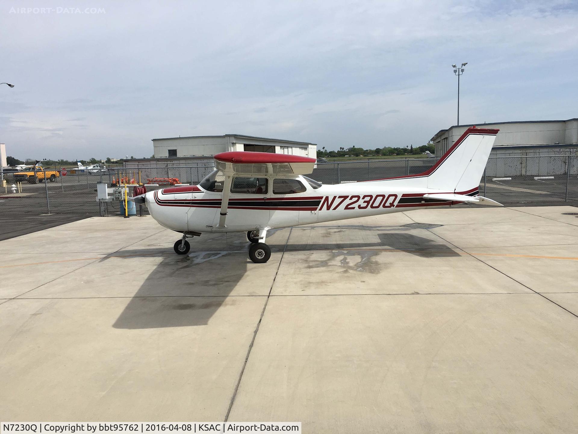 N7230Q, 1972 Cessna 172L C/N 17260530, fresh from a wash