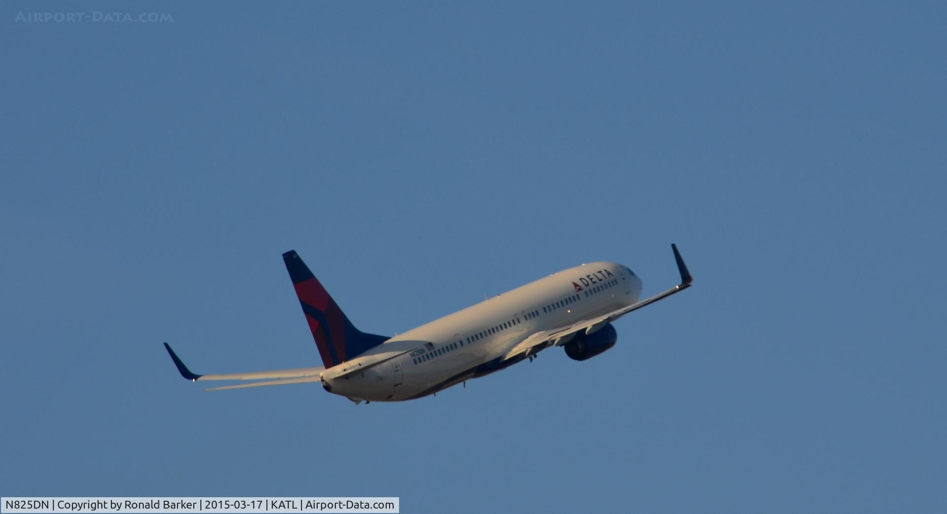 N825DN, 2014 Boeing 737-932/ER C/N 31936, Departure Atlanta