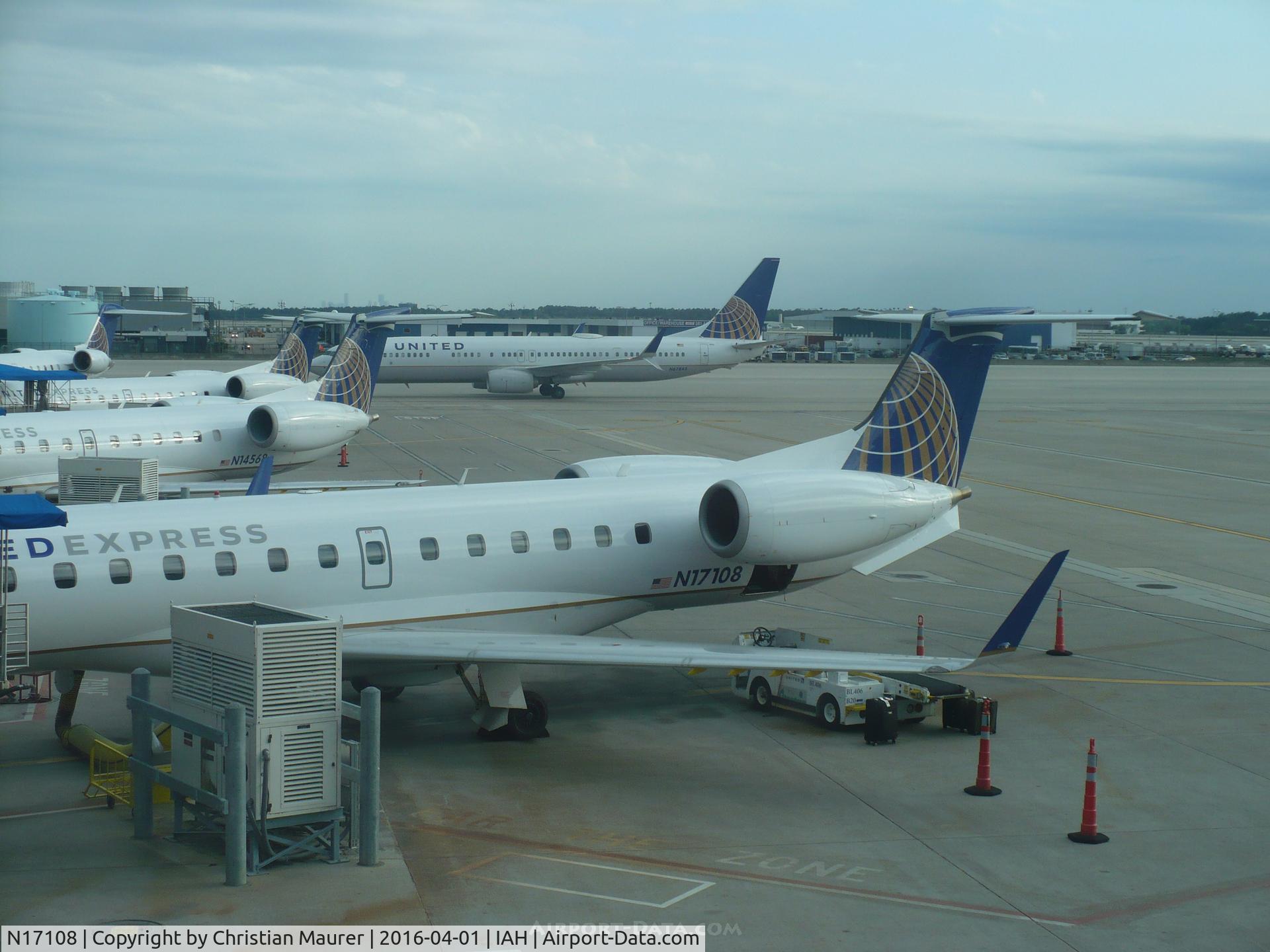 N17108, 2002 Embraer ERJ-145XR (EMB-145XR) C/N 145655, ERJ-145XR Tail