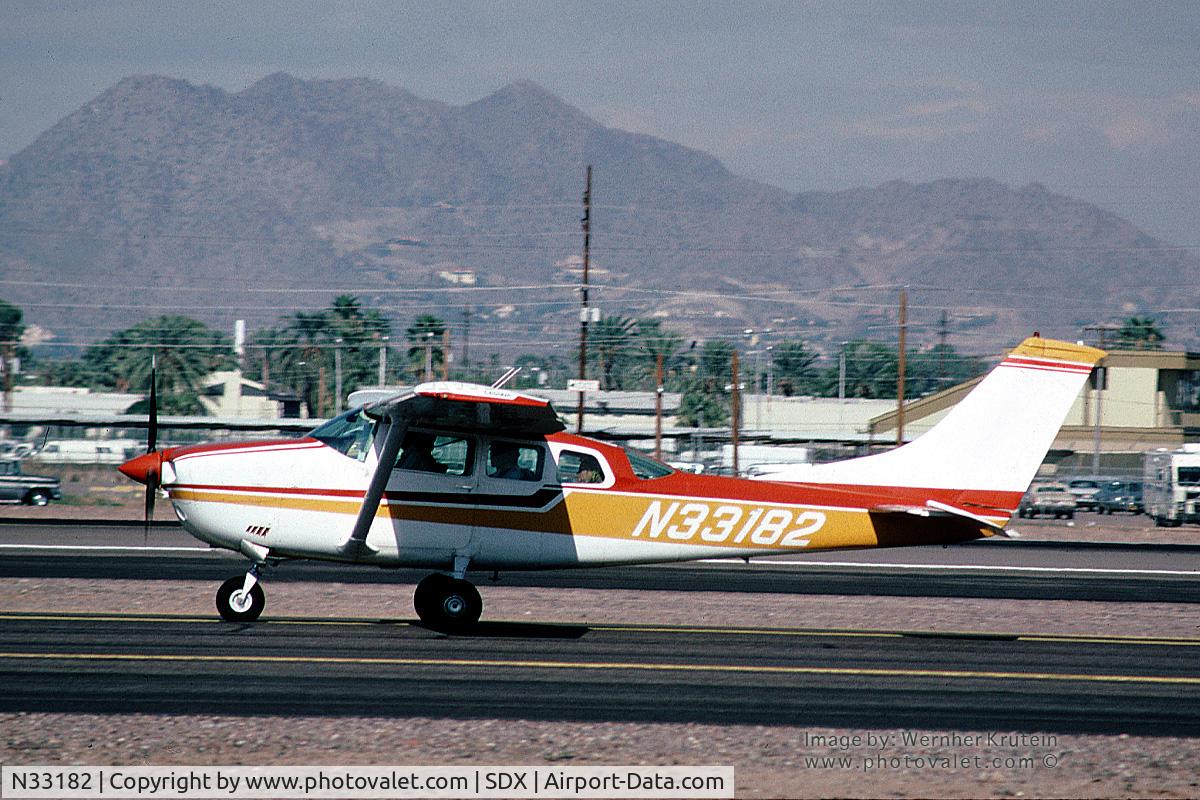 N33182, Cessna TU206F Turbo Stationair C/N U20602657, N33182 in Sedona