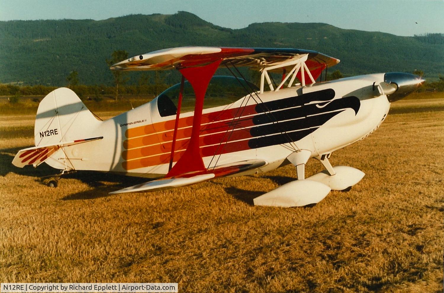 N12RE, 1982 Christen Eagle II C/N EPPLETT-0001, Christen Eagle II