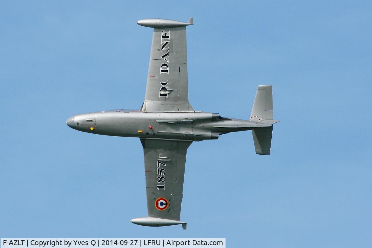 F-AZLT, 1958 Morane-Saulnier MS.760 Paris I C/N 32, Morane-Saulnier MS-760A, On display,  Morlaix-Ploujean airport (LFRU-MXN) air show in september 2014