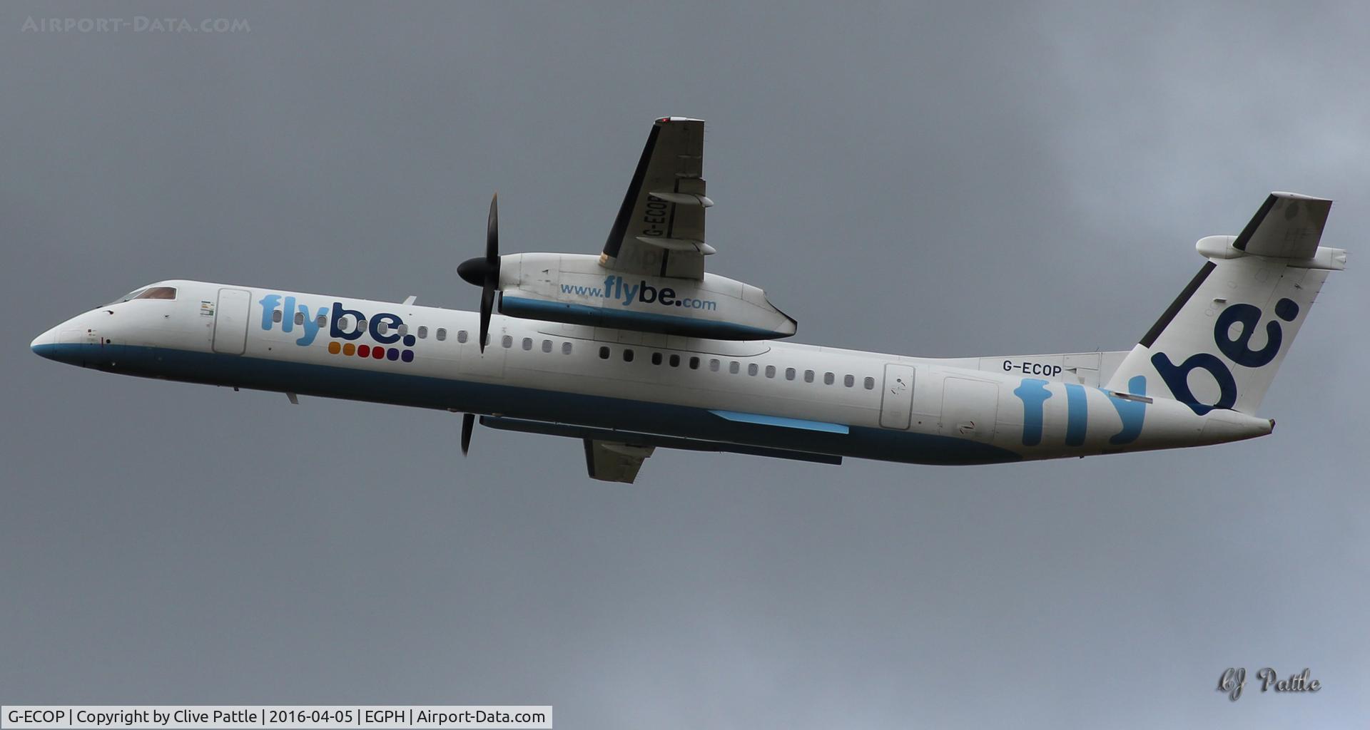 G-ECOP, 2009 De Havilland Canada DHC-8-402Q Dash 8 C/N 4242, Edinburgh EGPH