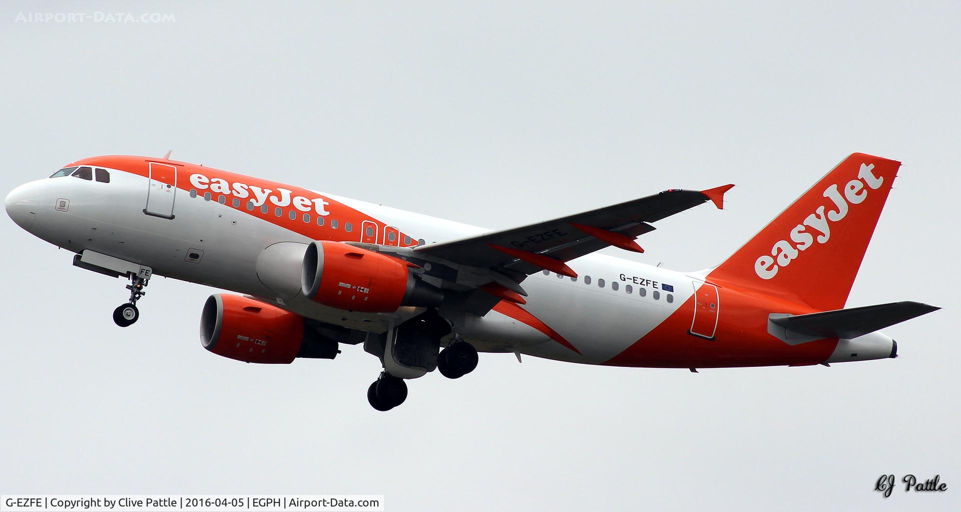 G-EZFE, 2009 Airbus A319-111 C/N 3824, Edinburgh EGPH
