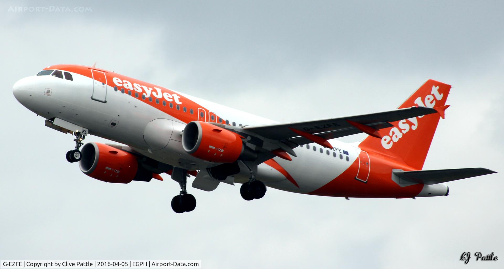 G-EZFE, 2009 Airbus A319-111 C/N 3824, Edinburgh EGPH