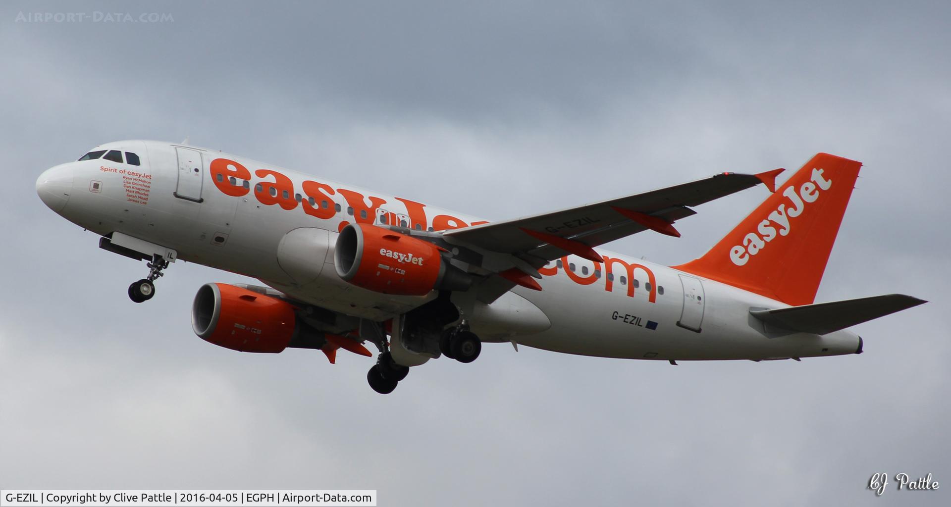 G-EZIL, 2005 Airbus A319-111 C/N 2492, Edinburgh EGPH