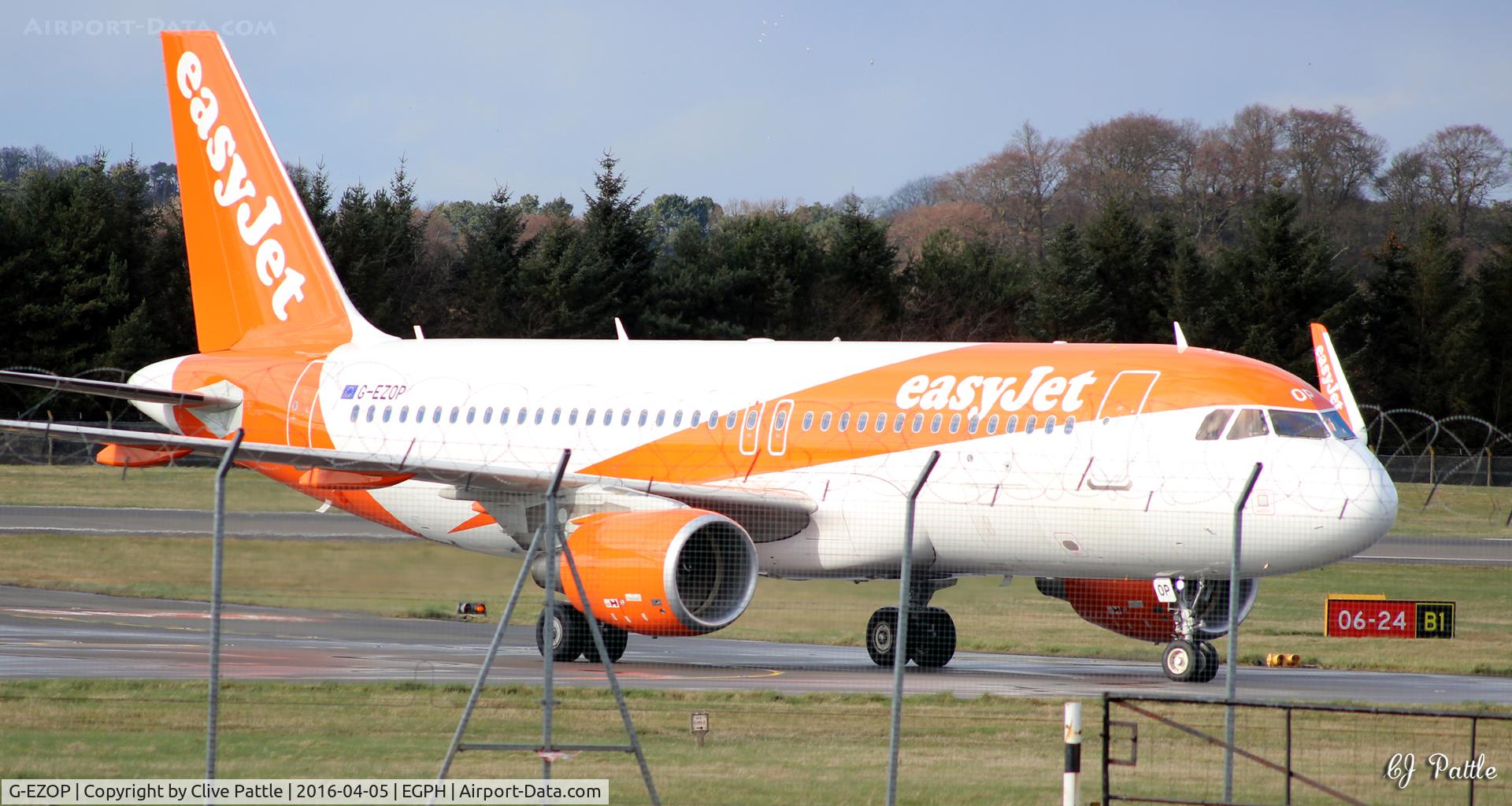 G-EZOP, 2015 Airbus A320-214 C/N 6633, Edinburgh EGPH
