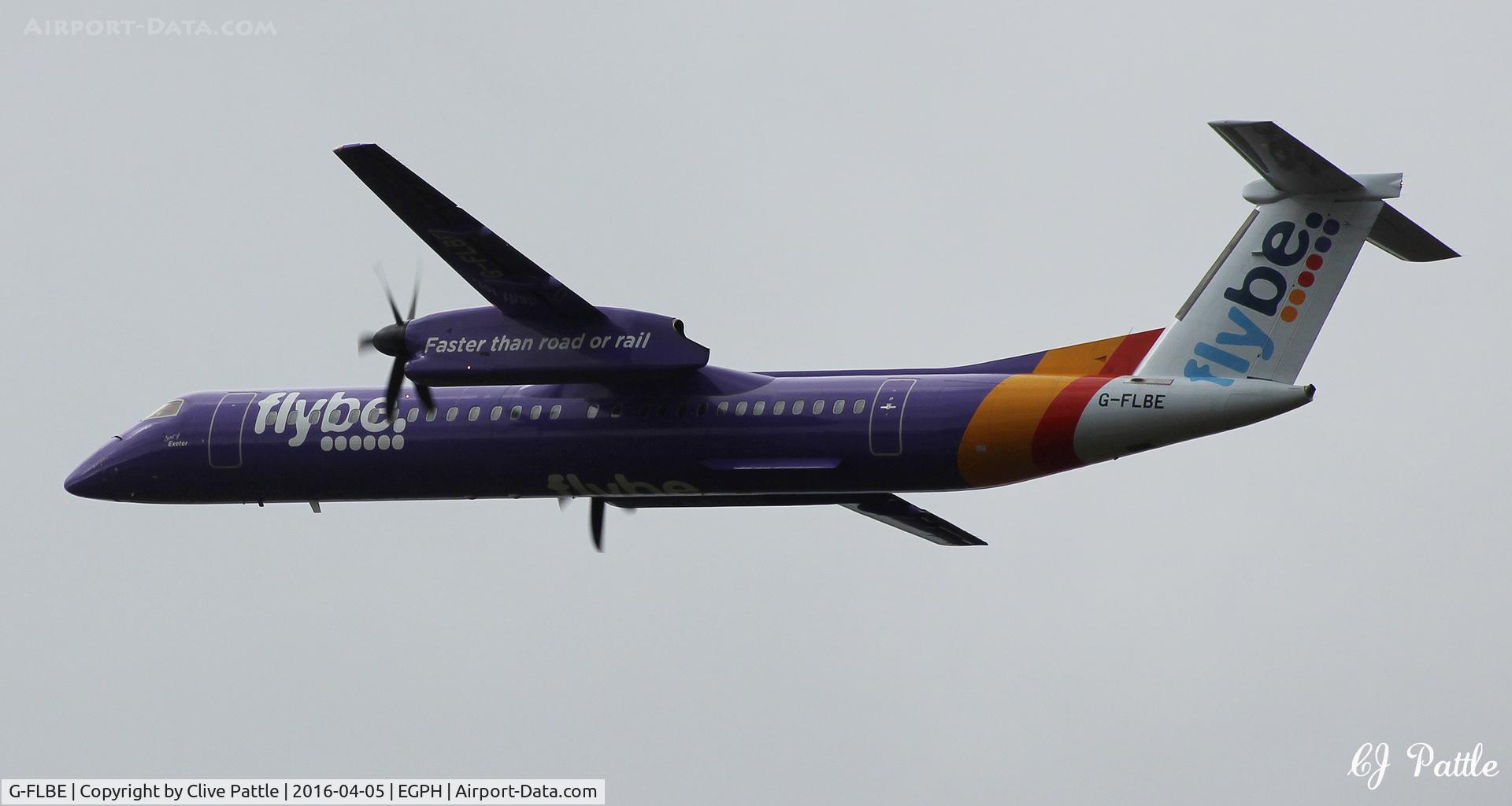 G-FLBE, 2009 De Havilland Canada DHC-8-402Q Dash 8 C/N 4261, Edinburgh EGPH