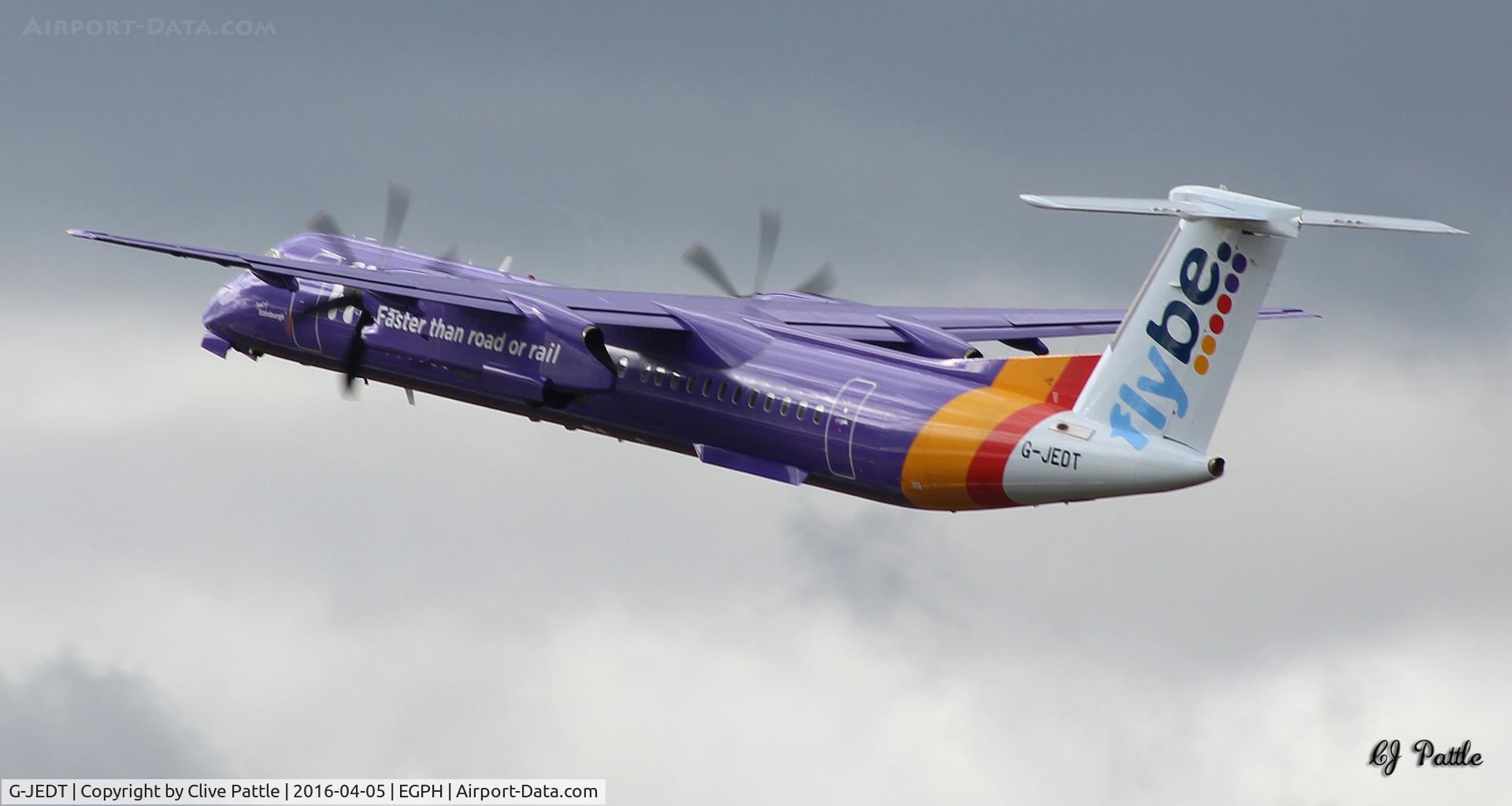 G-JEDT, 2003 De Havilland Canada DHC-8-402Q Dash 8 C/N 4088, Edinburgh EGPH