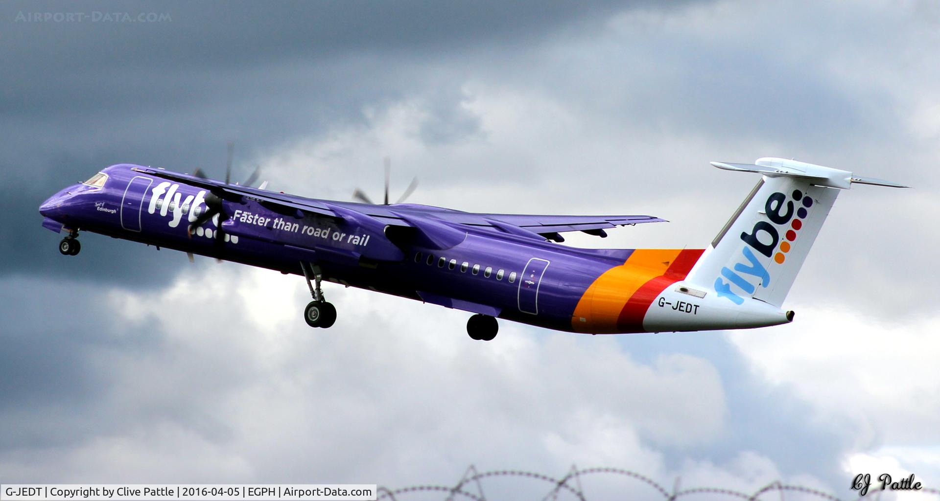 G-JEDT, 2003 De Havilland Canada DHC-8-402Q Dash 8 C/N 4088, Edinburgh EGPH