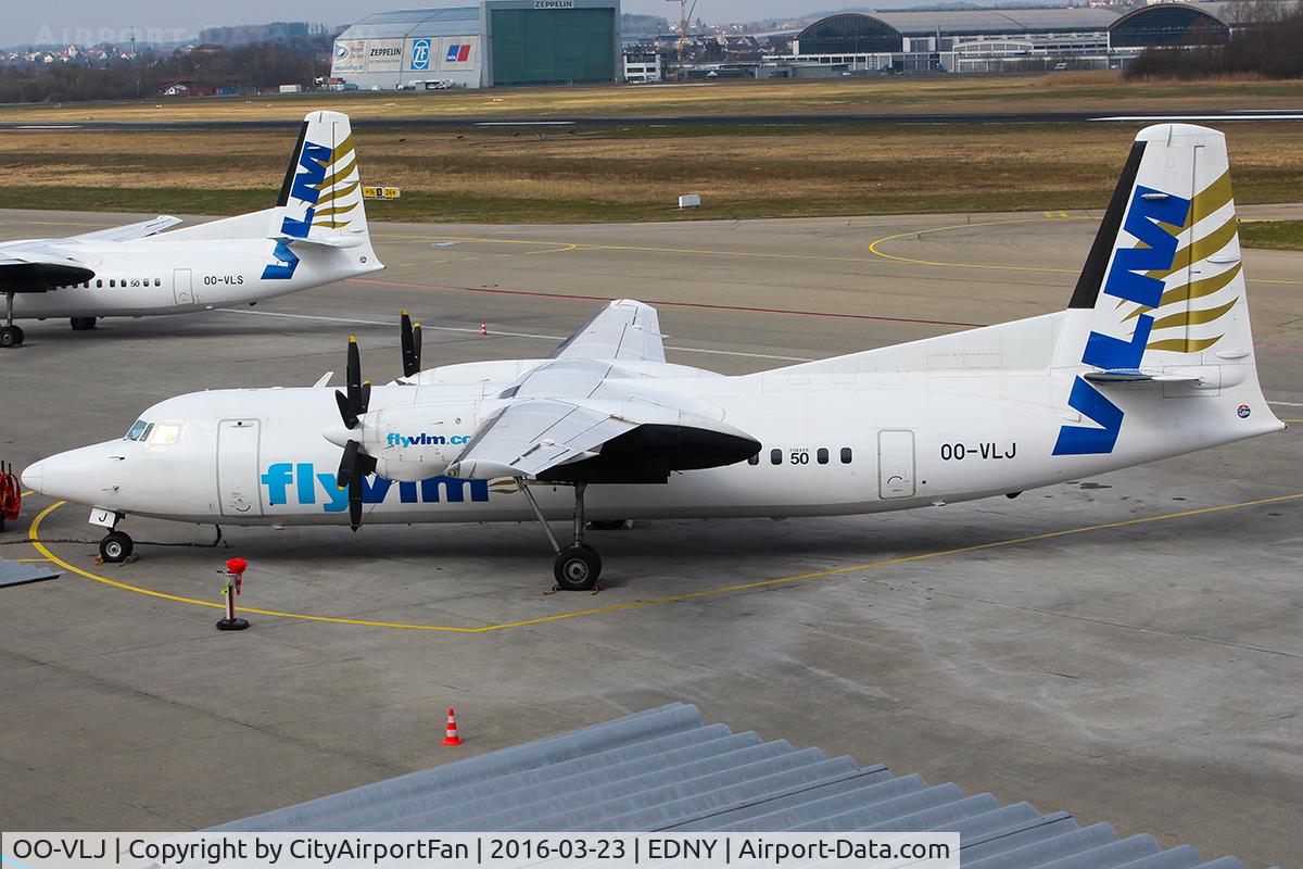 OO-VLJ, 1987 Fokker 50 C/N 20105, VLM Airlines (VLM/VG)
