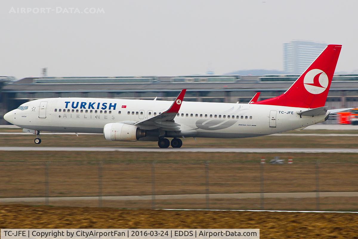 TC-JFE, 1998 Boeing 737-8F2 C/N 29767/95, Turkish Airlines (THY/TK)