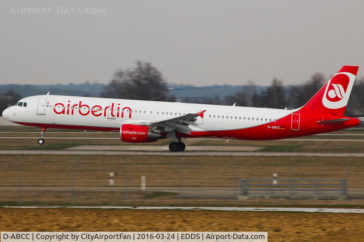 D-ABCC, 2010 Airbus A321-211 C/N 4334, Air Berlin (BER/AB)