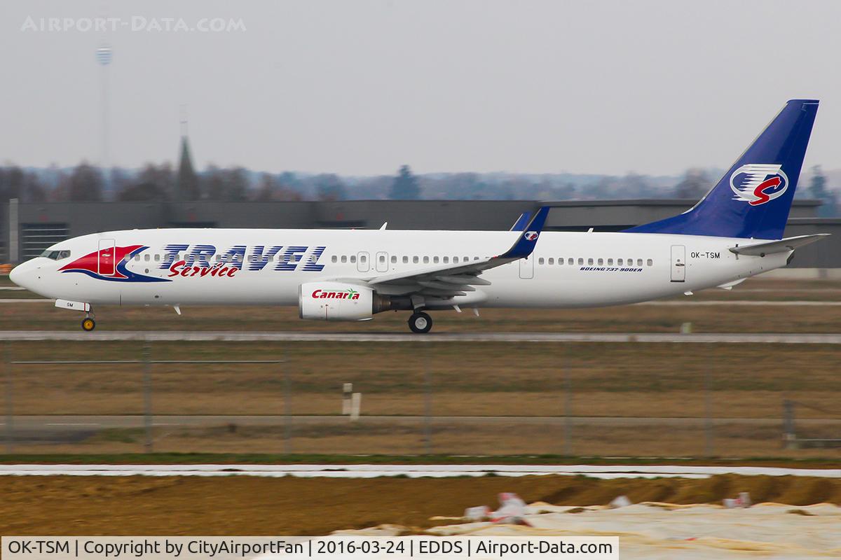 OK-TSM, 2007 Boeing 737-9GJ/ER C/N 34952, Travel Service (TVS/QS)