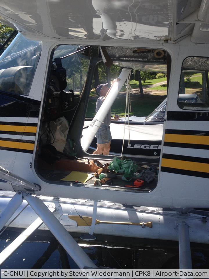 C-GNUI, 1975 Cessna A185F Skywagon 185 C/N 18502719, Re-doing interior