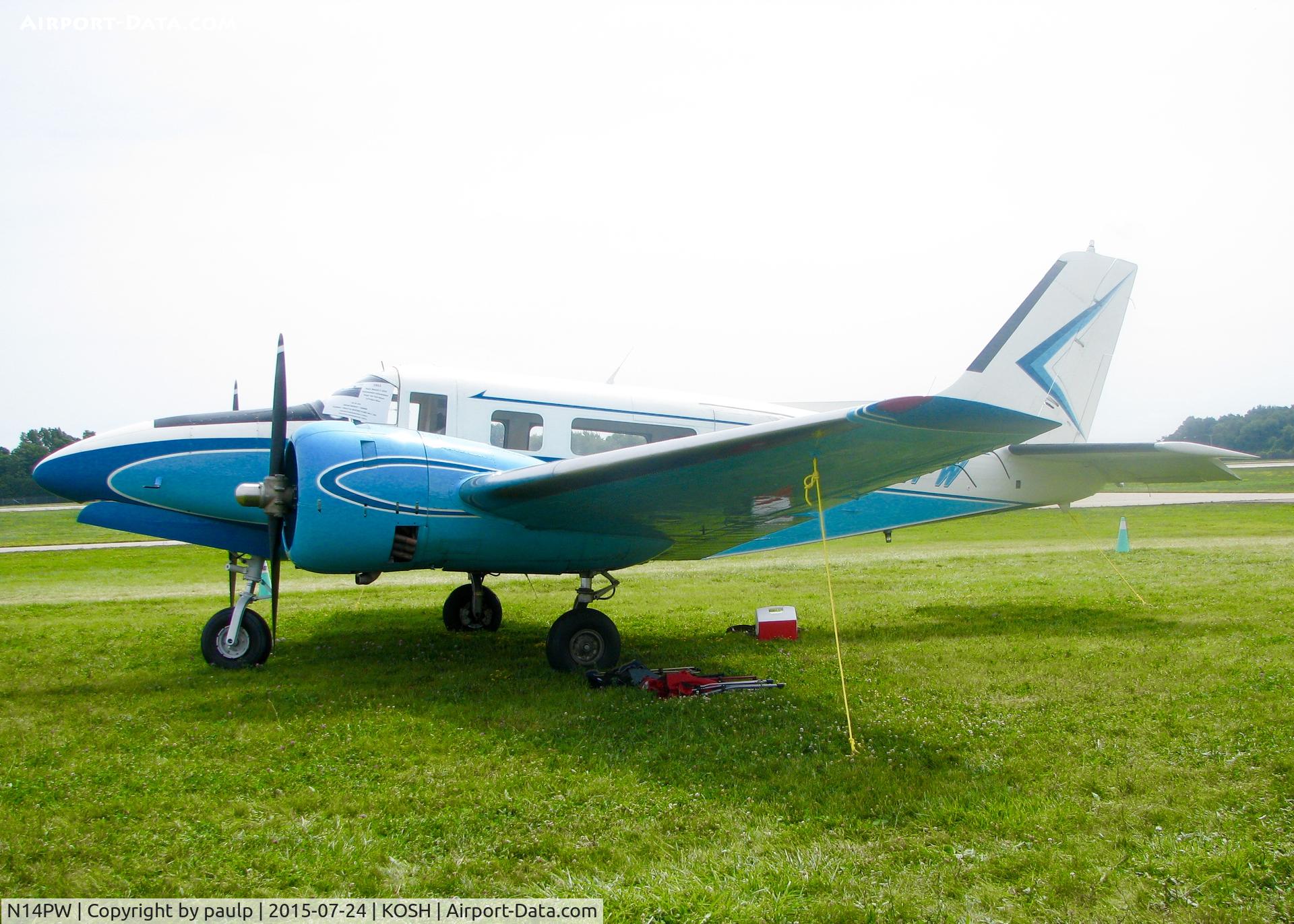 N14PW, 1951 Beech C-45H Expeditor C/N AF-314, At AirVenture.