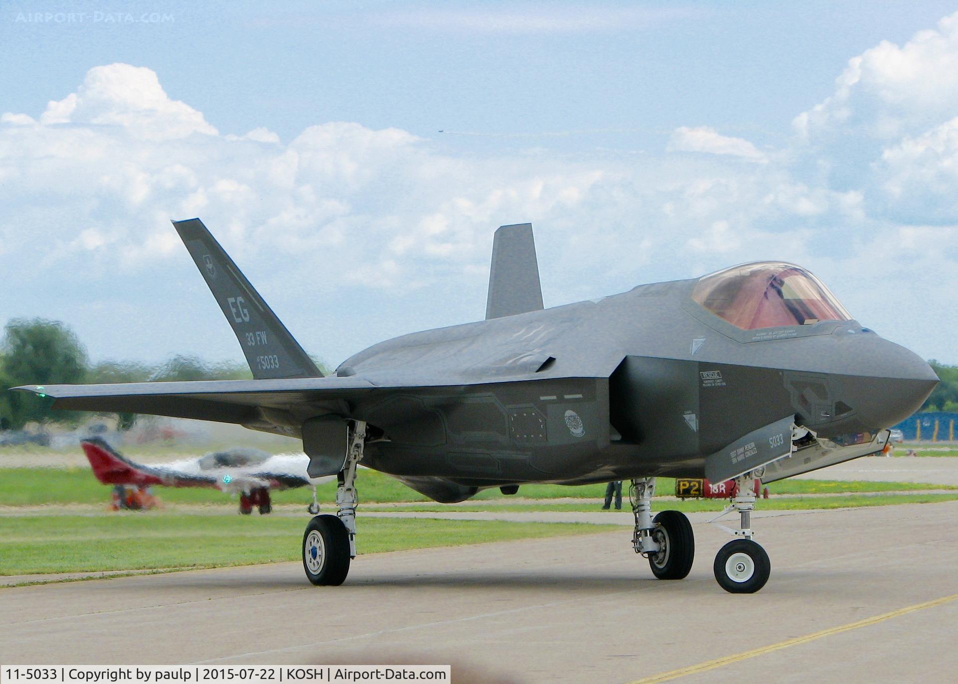 11-5033, 2014 Lockheed Martin F-35A Lightning II C/N AF-44, At AirVenture.
