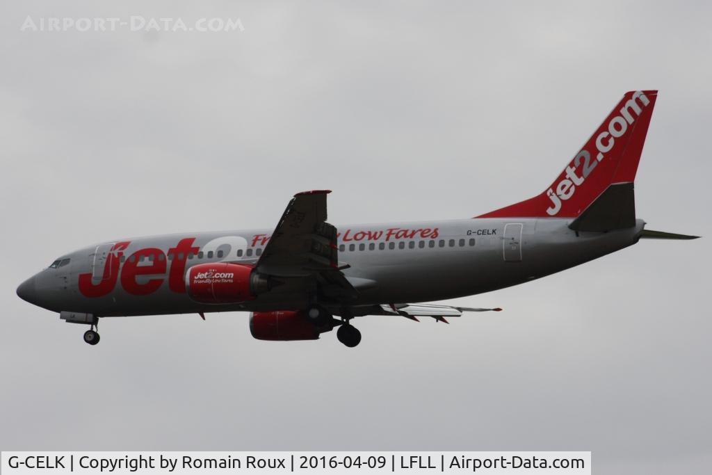 G-CELK, 1986 Boeing 737-330 C/N 23530, Landing