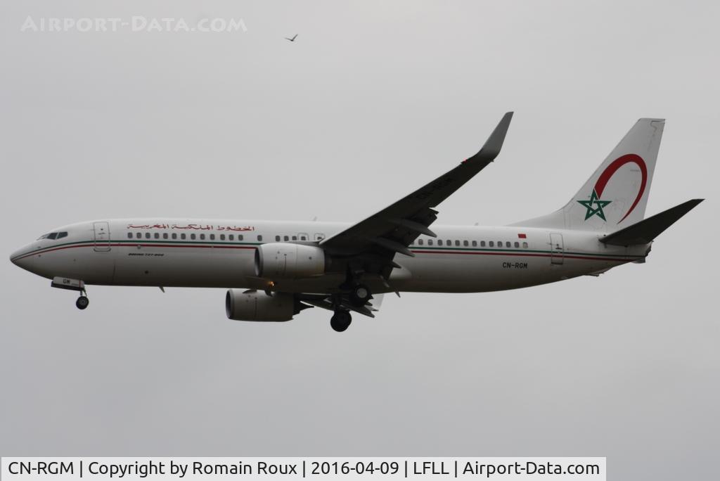 CN-RGM, 2013 Boeing 737-8B6 C/N 33074, Landing