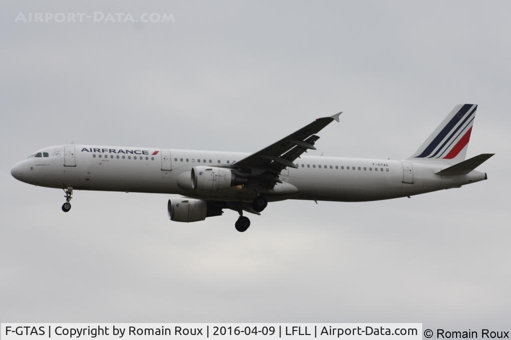 F-GTAS, 2008 Airbus A321-212 C/N 3419, Landing