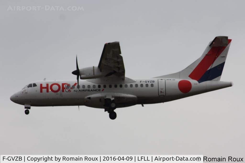 F-GVZB, 1997 ATR 42-500 C/N 524, Landing