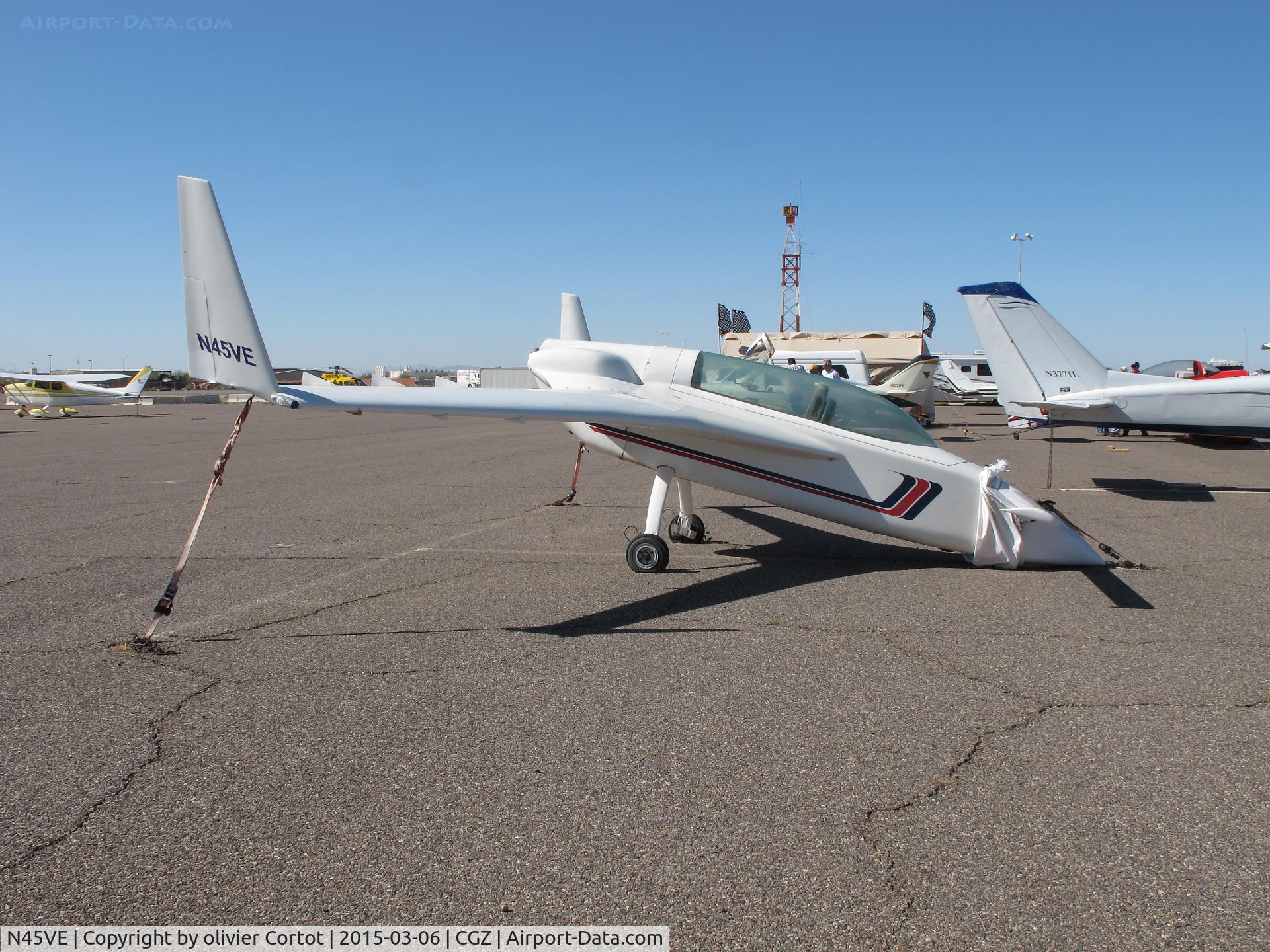 N45VE, 2006 Rutan VariEze C/N 1485, cactus fly in