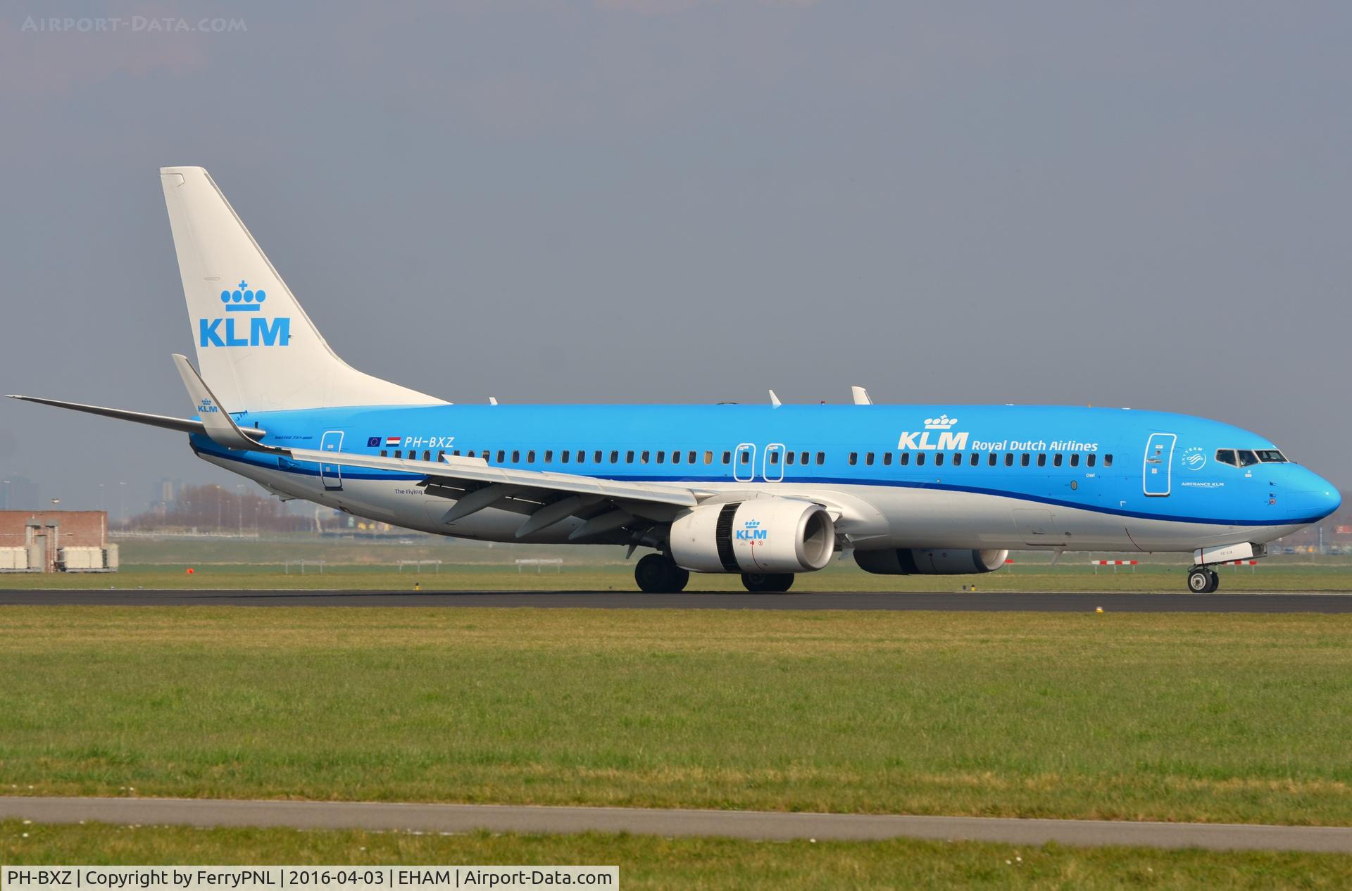 PH-BXZ, 2008 Boeing 737-8K2 C/N 30368, KLM B738