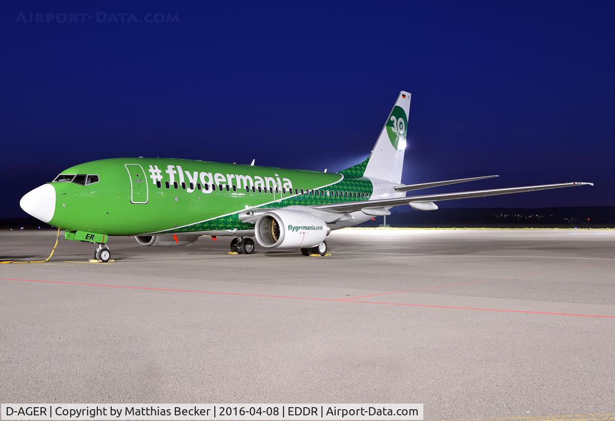 D-AGER, 1998 Boeing 737-75B C/N 28107, D-AGER