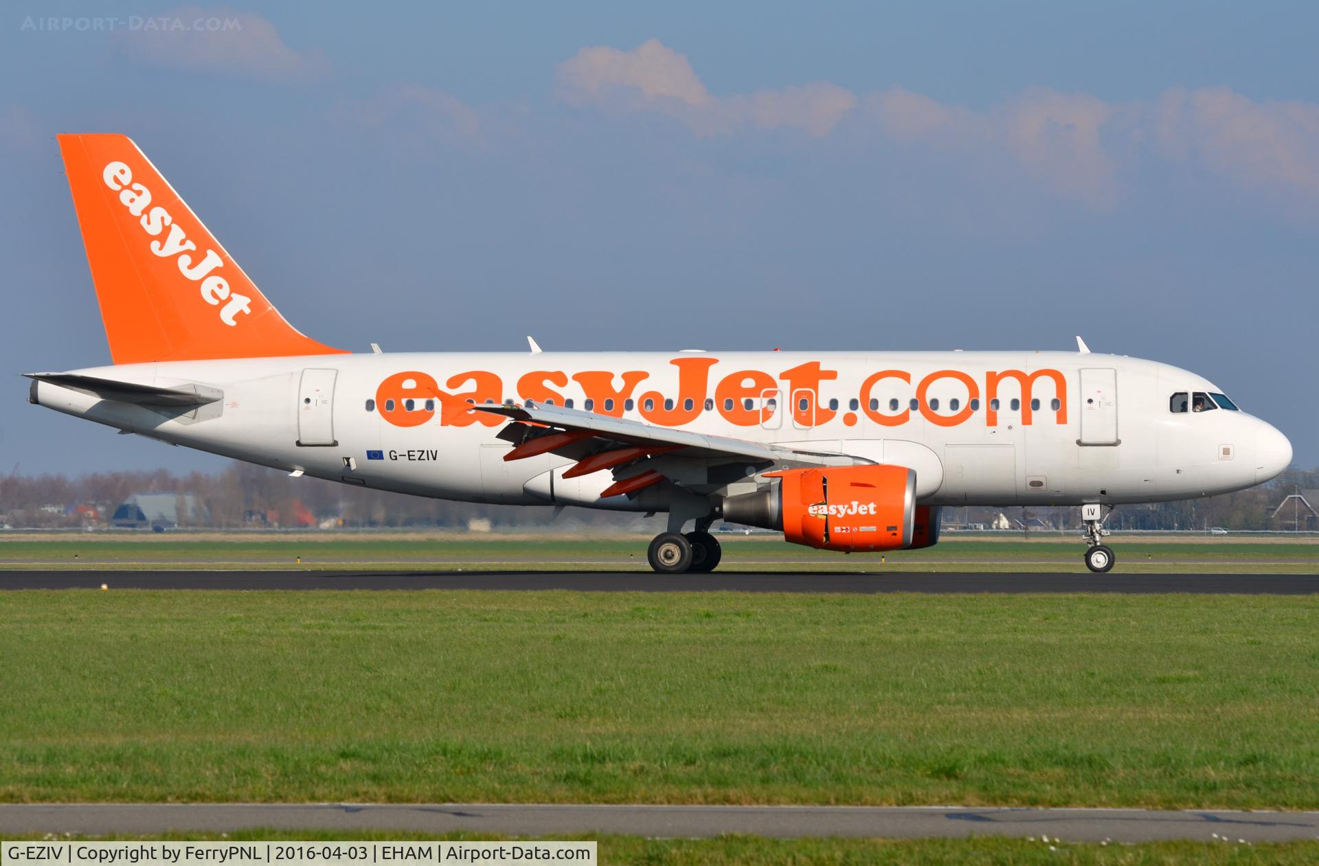 G-EZIV, 2005 Airbus A319-111 C/N 2565, Easyjet A319