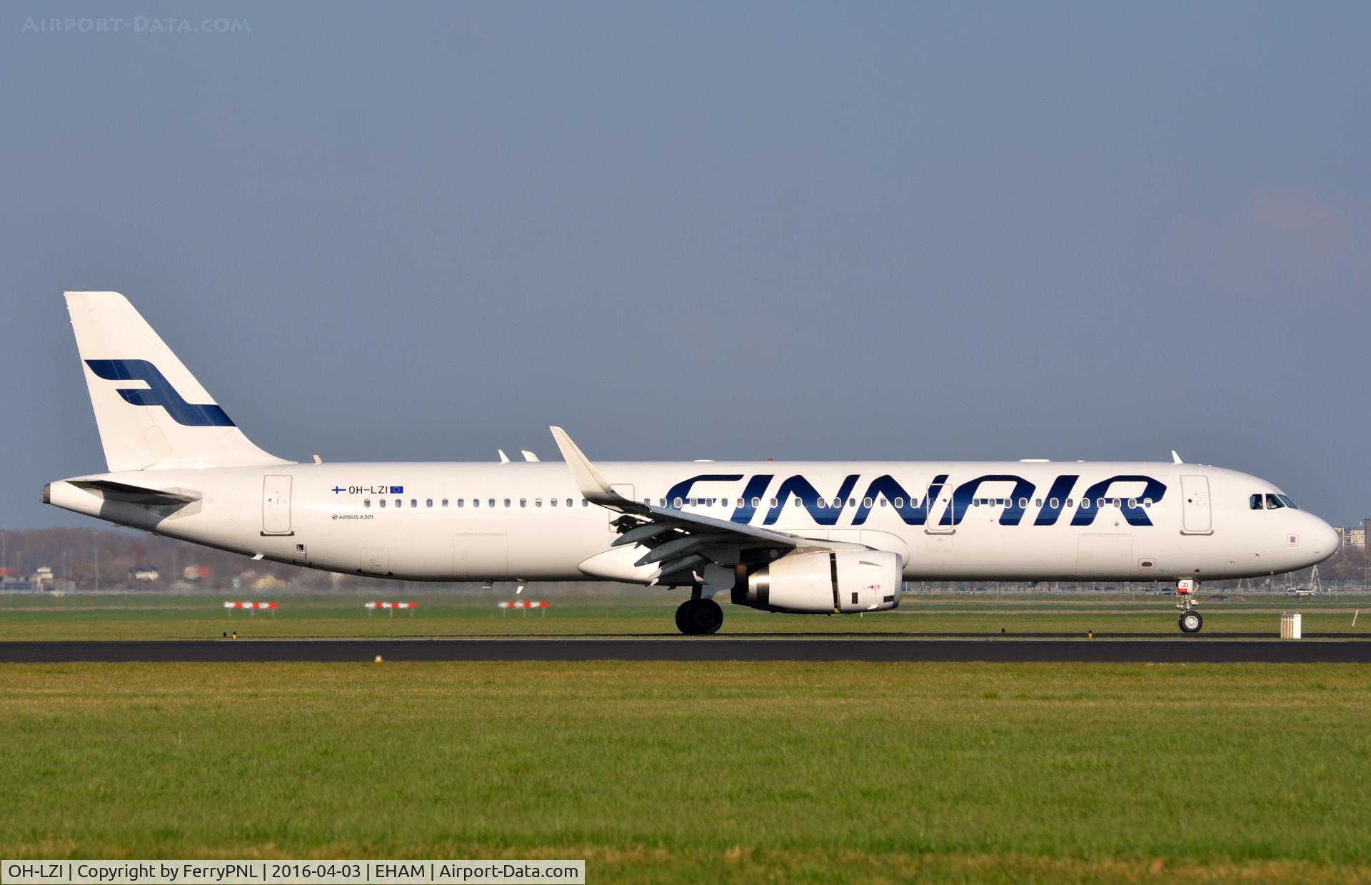 OH-LZI, 2013 Airbus A321-231 C/N 5922, Finair A321
