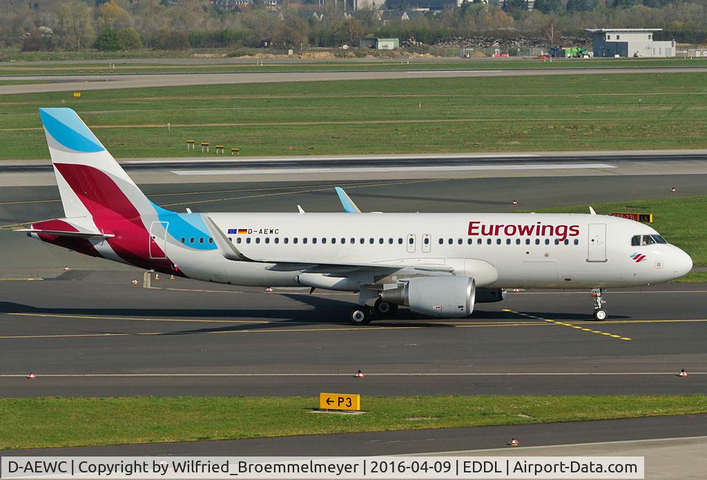 D-AEWC, 2016 Airbus A320-214 C/N 7012, Eurowings