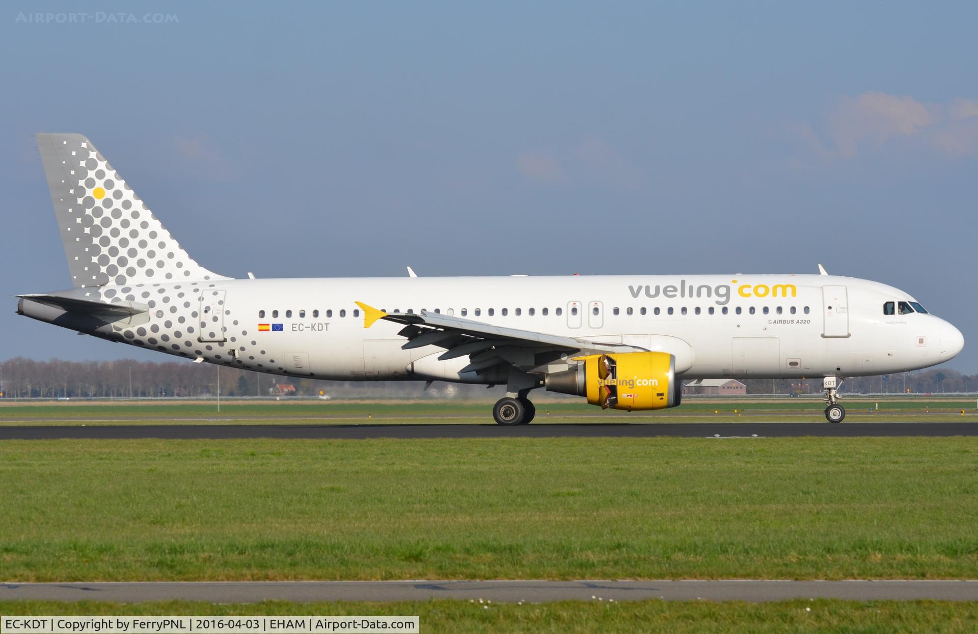 EC-KDT, 2007 Airbus A320-216 C/N 3145, Vueling A320