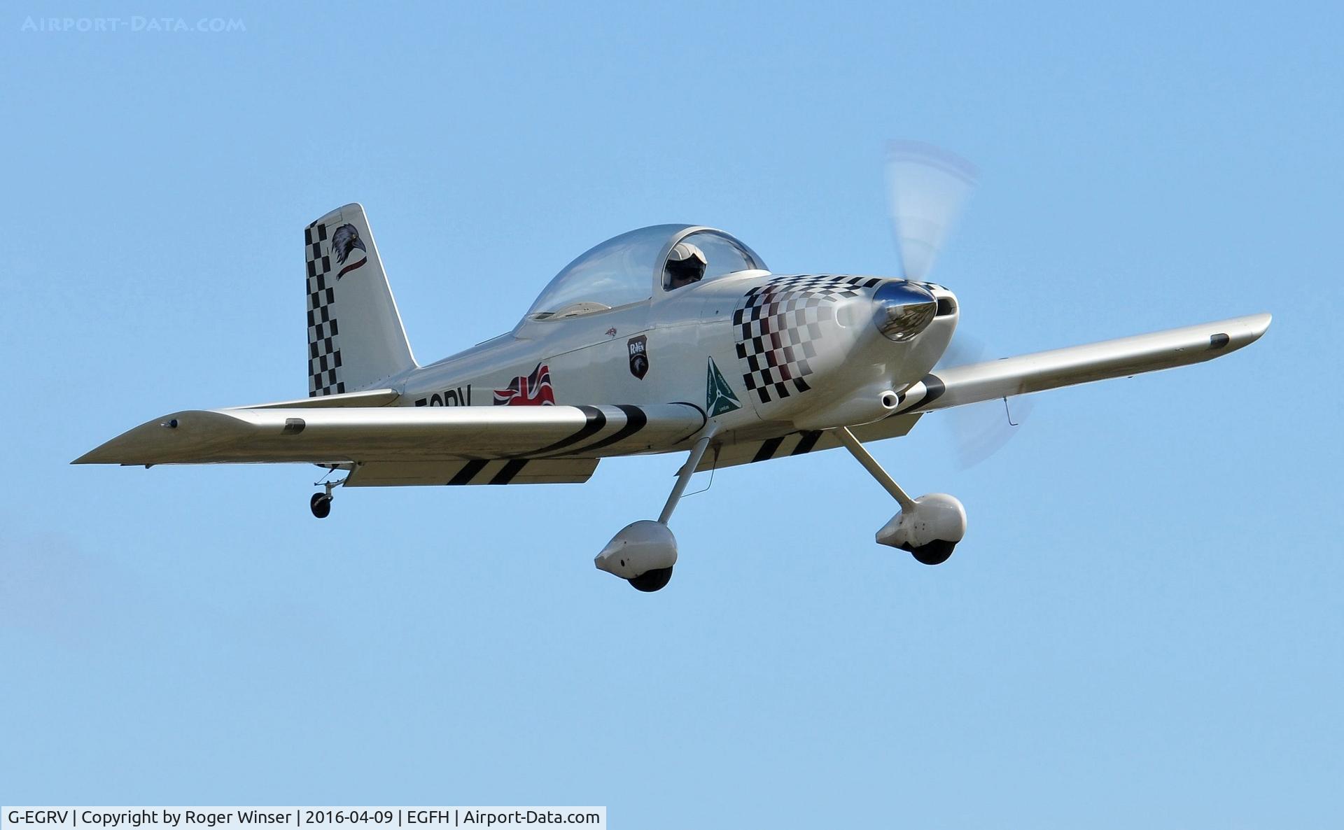 G-EGRV, 2007 Vans RV-8 C/N PFA 303-13639, Raven 3 of Team Raven.