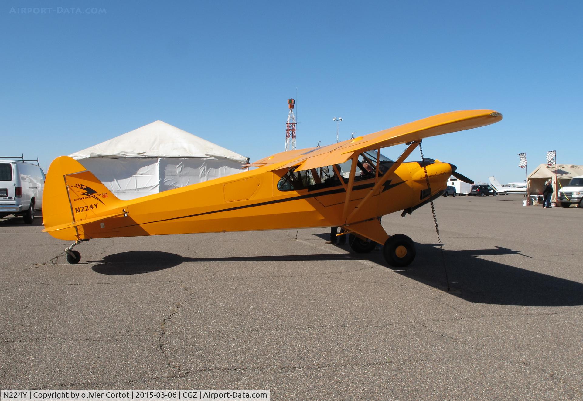 N224Y, Cub Crafters CCK-1865 Carbon Cub C/N CCK-1865-0047, cactus fly in