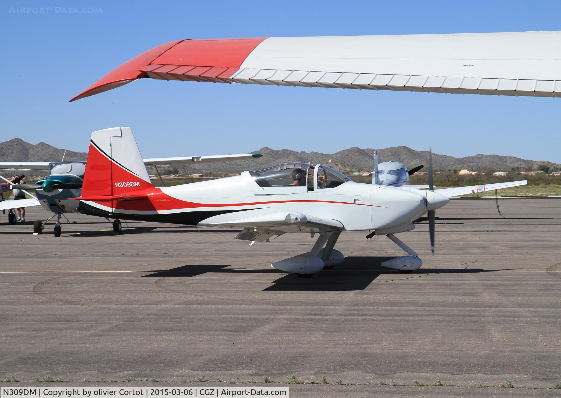 N309DM, 2004 Vans RV-9A C/N 90431, cactus fly in