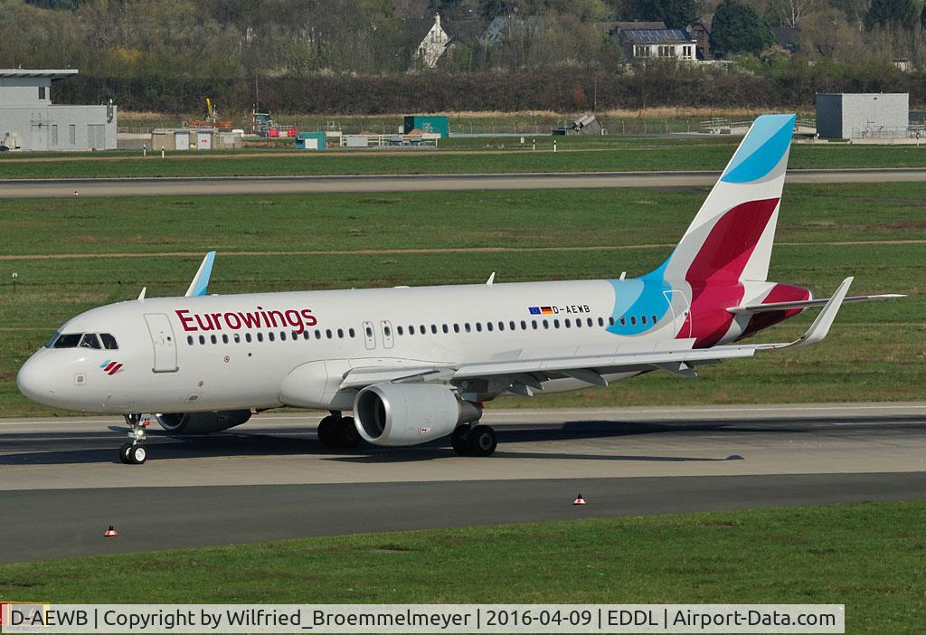 D-AEWB, 2016 Airbus A320-214 C/N 6992, Eurowings