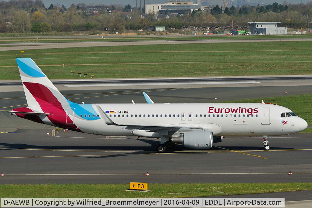 D-AEWB, 2016 Airbus A320-214 C/N 6992, Eurowings