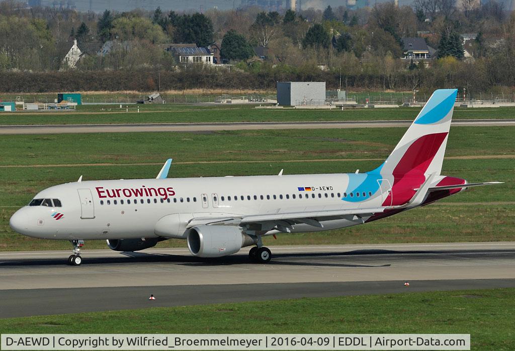 D-AEWD, 2016 Airbus A320-214 C/N 7019, Eurowings
