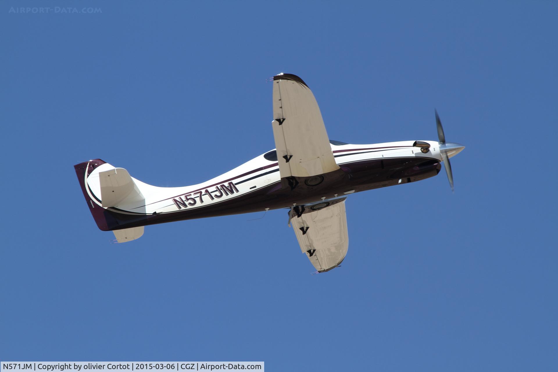 N571JM, Lancair Evolution C/N EVO-019, flying out