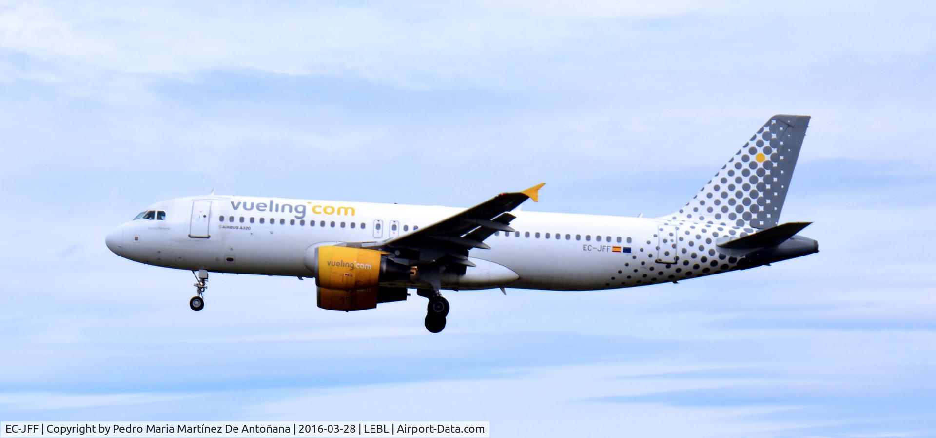 EC-JFF, 2005 Airbus A320-214 C/N 2388, El Prat -  Barcelona  -  España