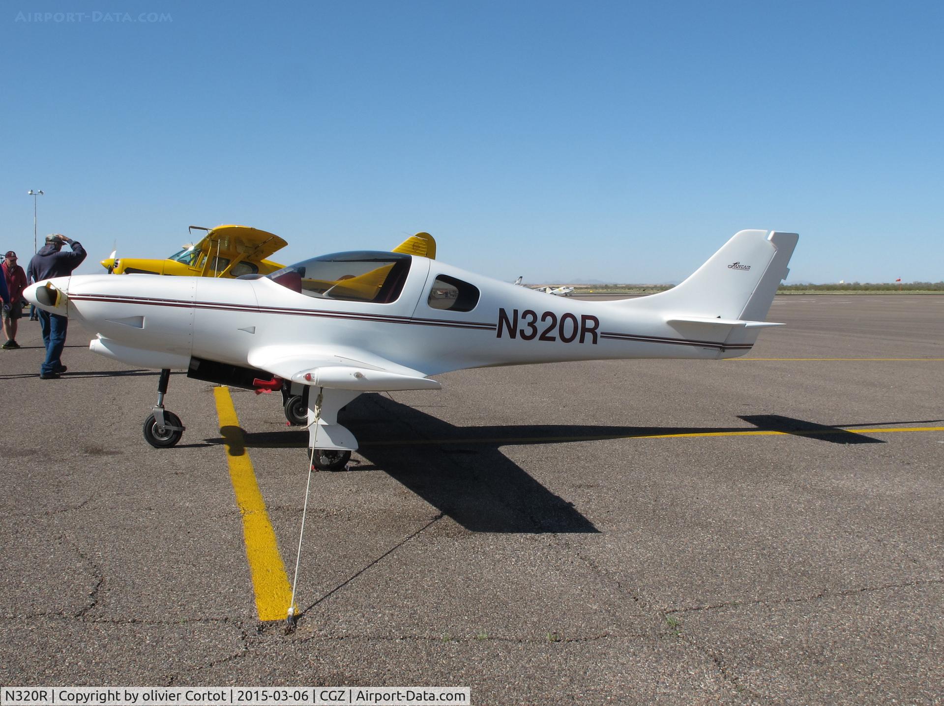 N320R, 1992 Lancair 320 C/N 1 (N320R), cactus fly-in