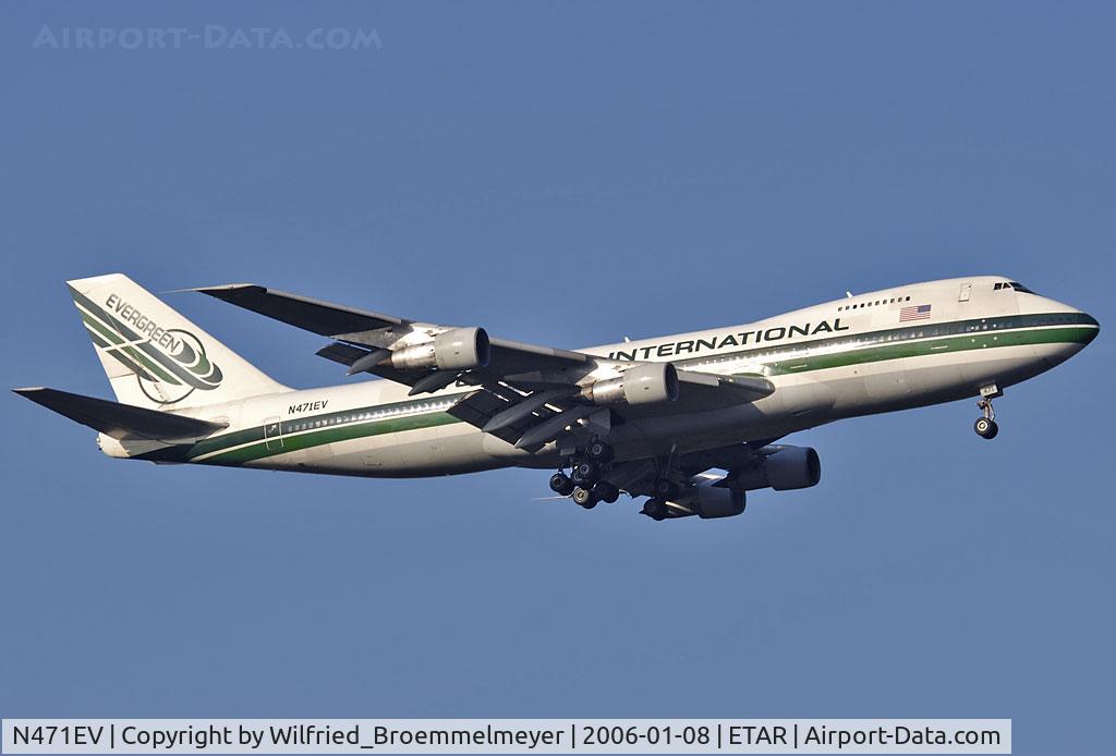 N471EV, 1973 Boeing 747-273C C/N 20651, Evergreen International Airlines