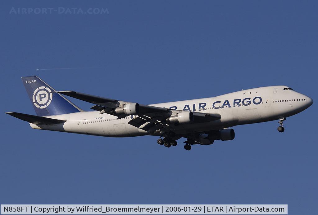 N858FT, 1970 Boeing 747-123 C/N 20109, Polar Air Cargo