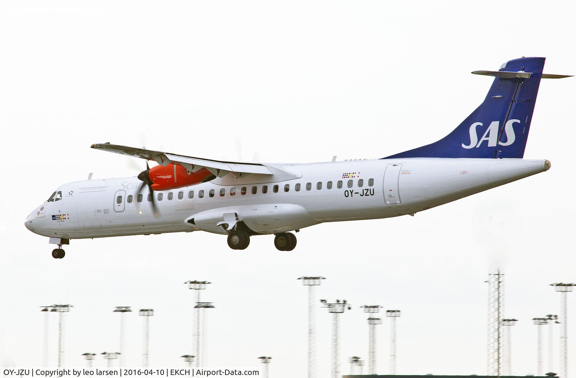 OY-JZU, 2005 ATR 72-212A C/N 723, Copenhagen 10.4.16