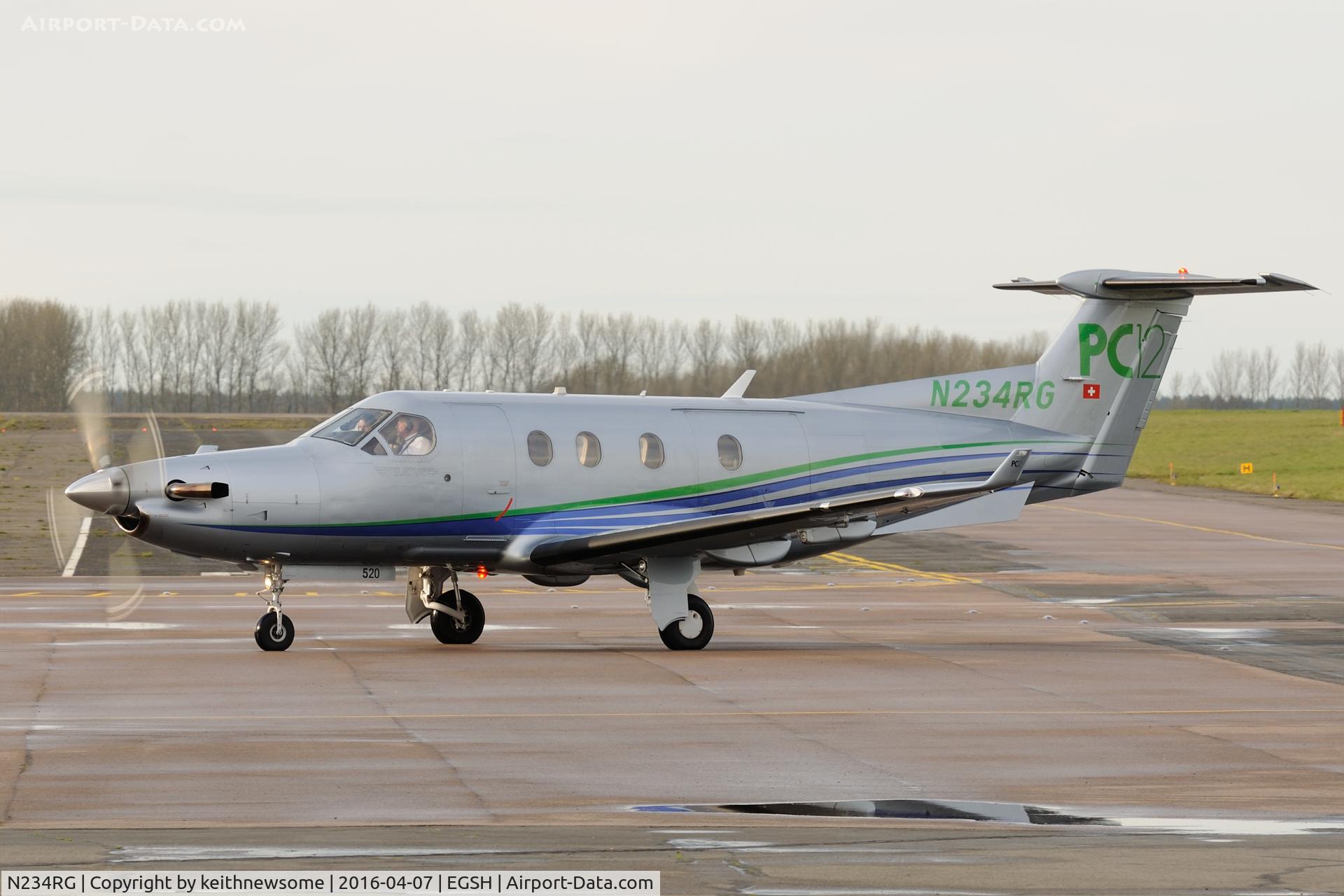 N234RG, 2003 Pilatus PC-12/45 C/N 520, Nice return visitor.